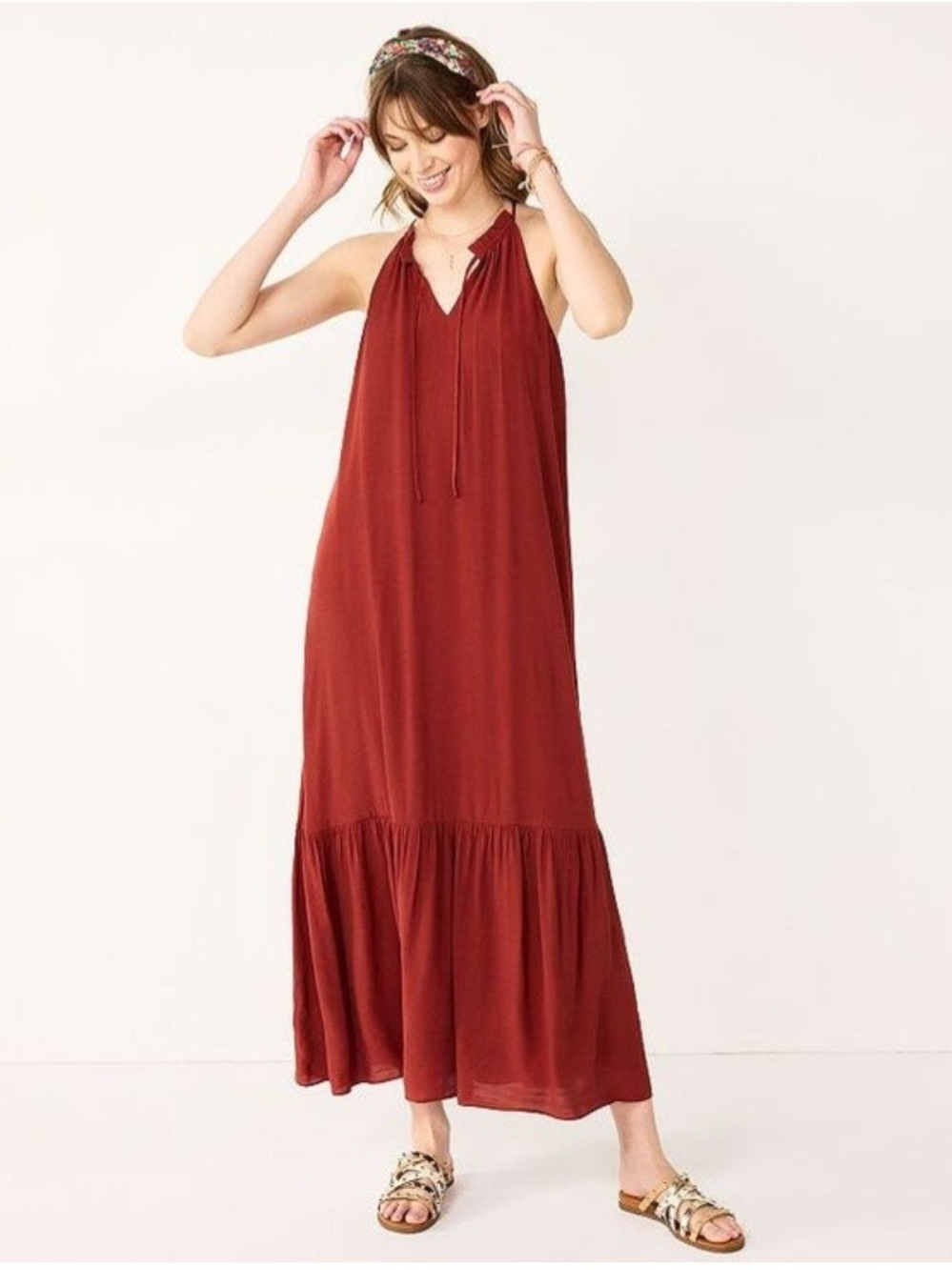 Nine West Maxi Dress Size M